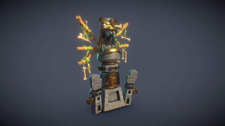 Totem 3D Model