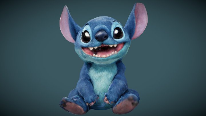 Stitch in 3d 3D Model