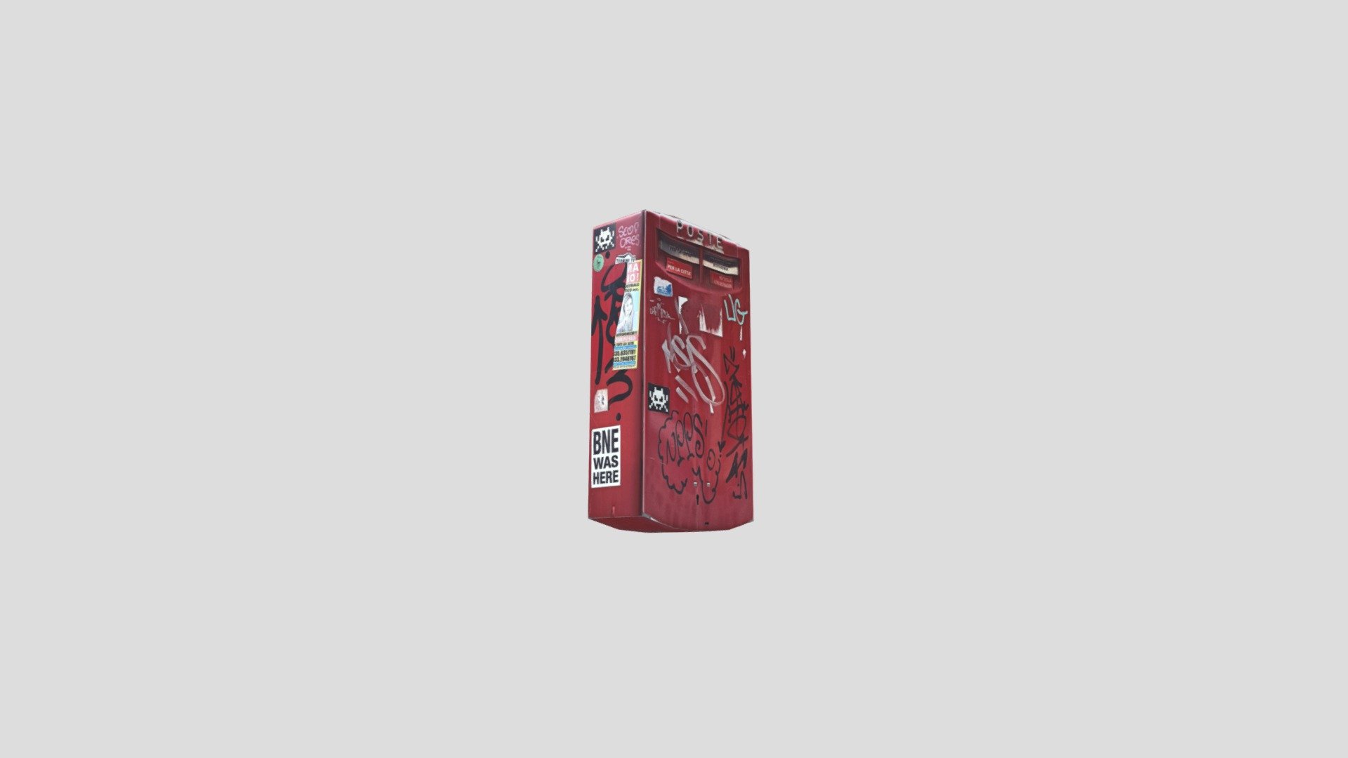 Italian Mailbox - Download Free 3D model by bolinas [d360bef] - Sketchfab