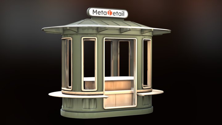 Kiosco Tripo – Modello 3D gratuito STL