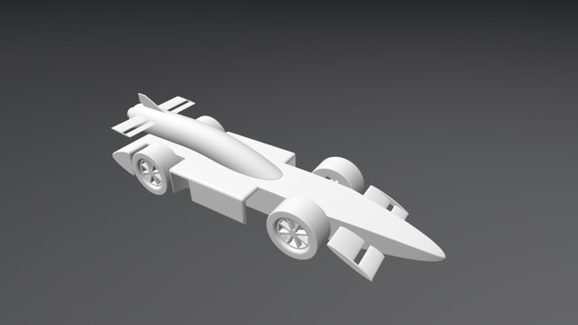 Multi F1 Car 3D Model