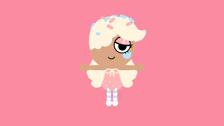 Sugar Cookie Ginger - Dandy's World 3D Model
