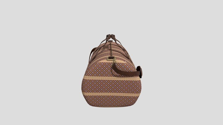 Luxery Duffle Bag 3D Model