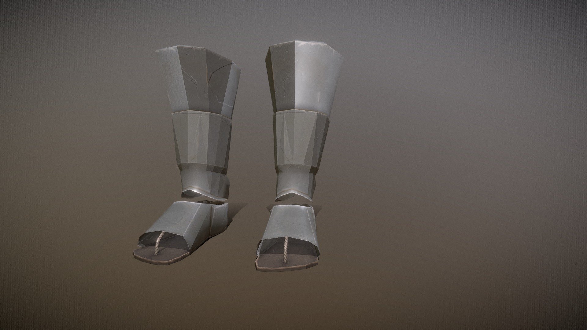 Samurai Shin Guards (Kenshi) - 3D model by Lazern [d362dad] - Sketchfab