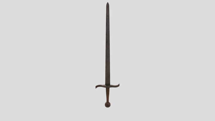 Sword13-Rust 3D Model