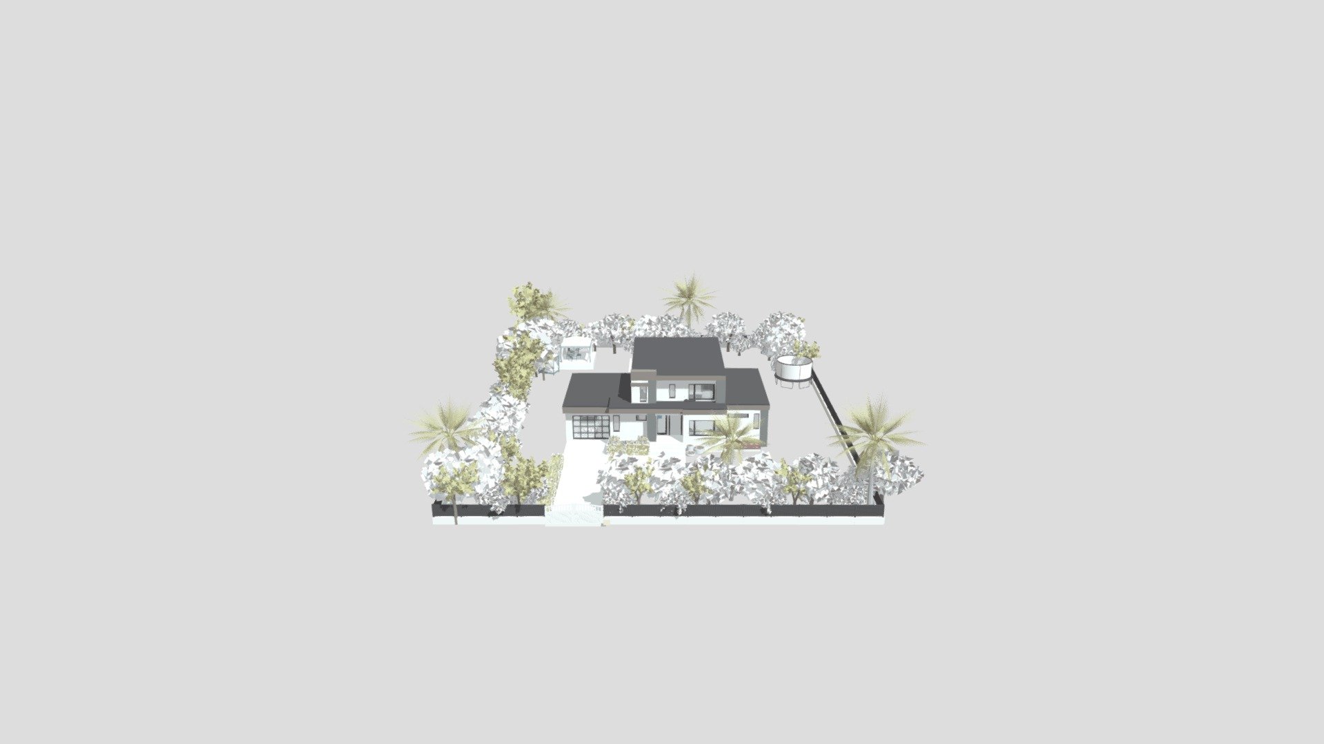 modern family home