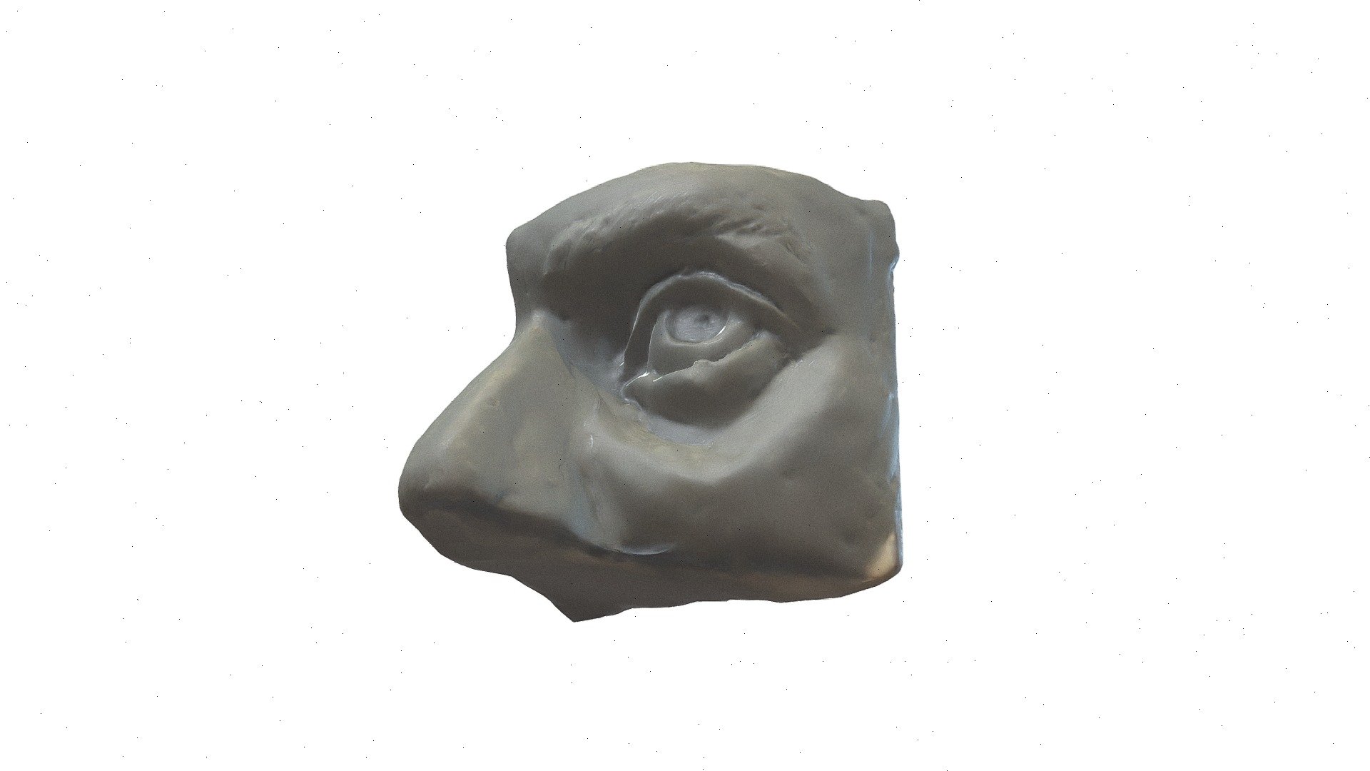 one of my clay sculptures — Sketchfab embed 3D viewer
