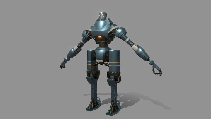 PDM-MK01 All-purpose Mech 3D Model