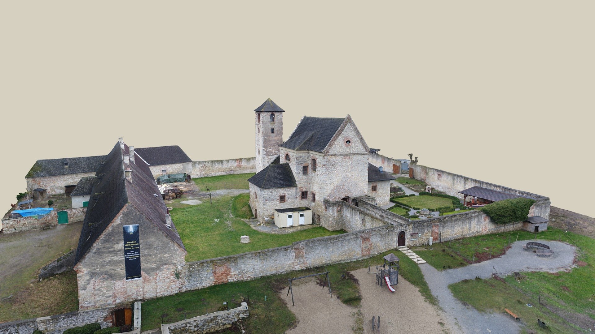 Kloster St. Anna — Sketchfab embed 3D viewer
