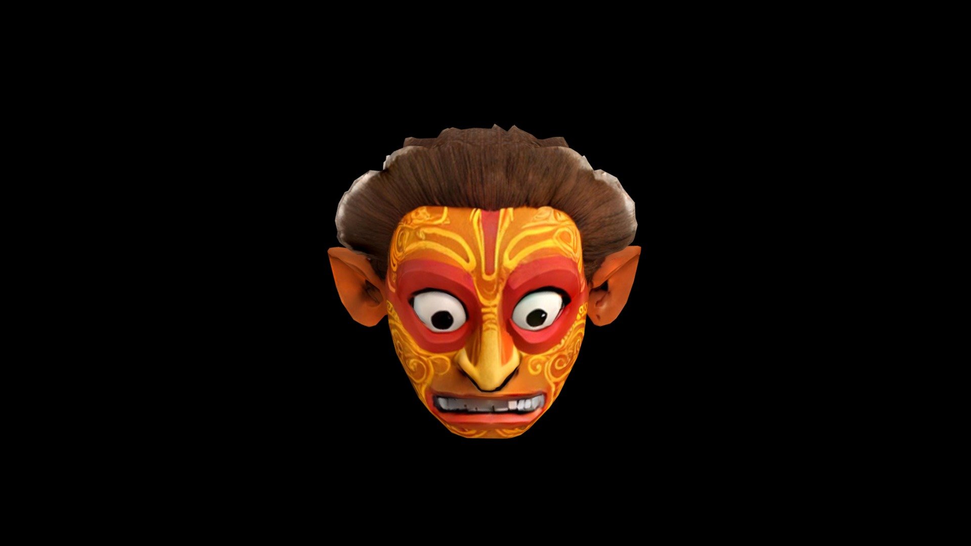 The image features a digital rendering of a mask - Download Free 3D ...