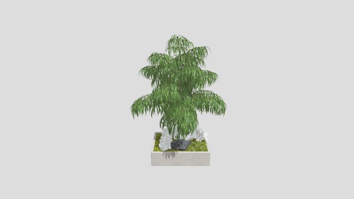 Outdoor Landscape Planter Tree