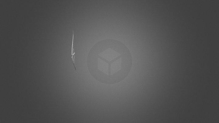 Bowblade High Poly 3D Model