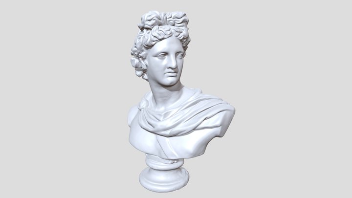 Statue Scanning by CR-Scan Lizard 3D Model