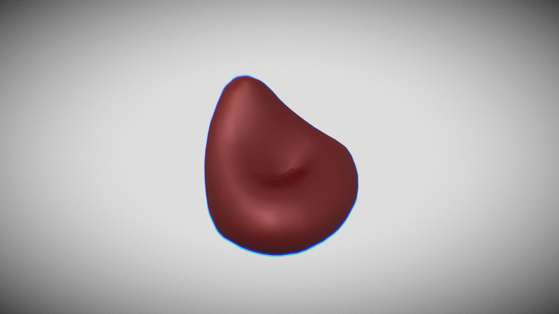 Low Poly Bean Bag