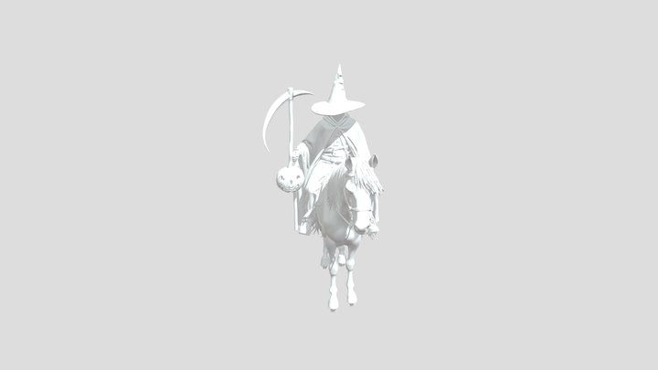 horsemen  for halloweeen 3D Model