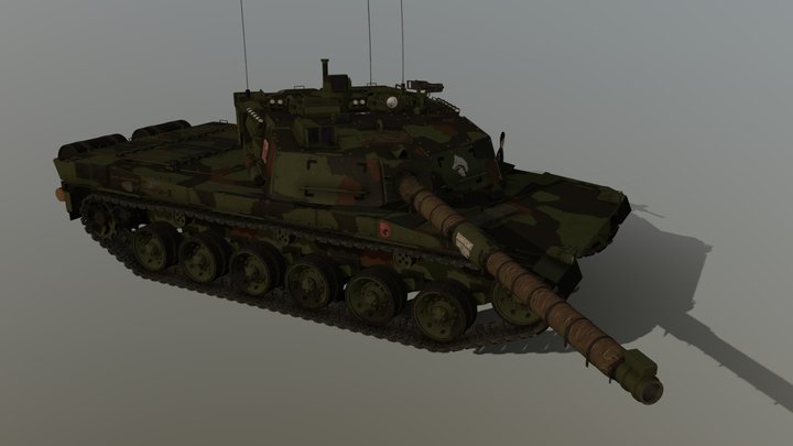 New Tank Updated (unfinished) 3D Model