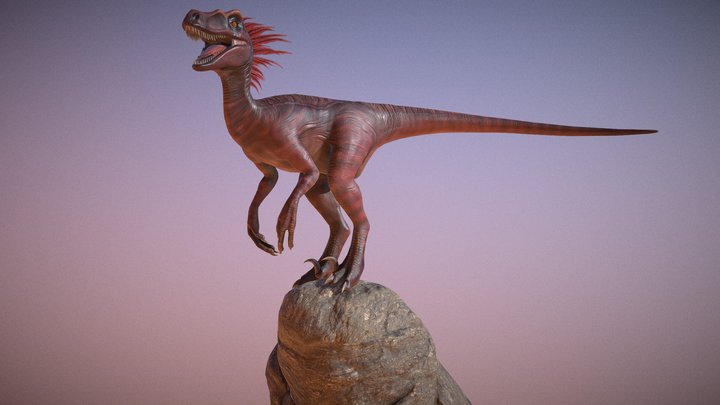 Velociraptor 3D Model