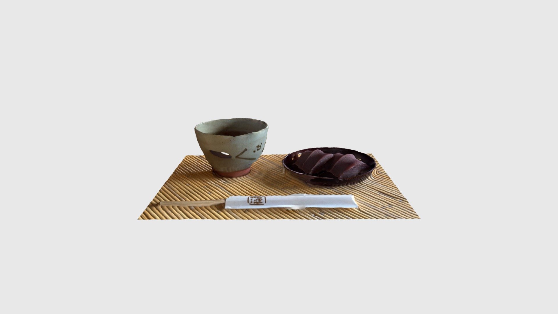 Akafuku with tea