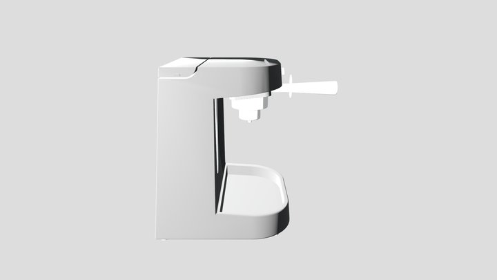 Coffee Machine (Textured) 3D Model