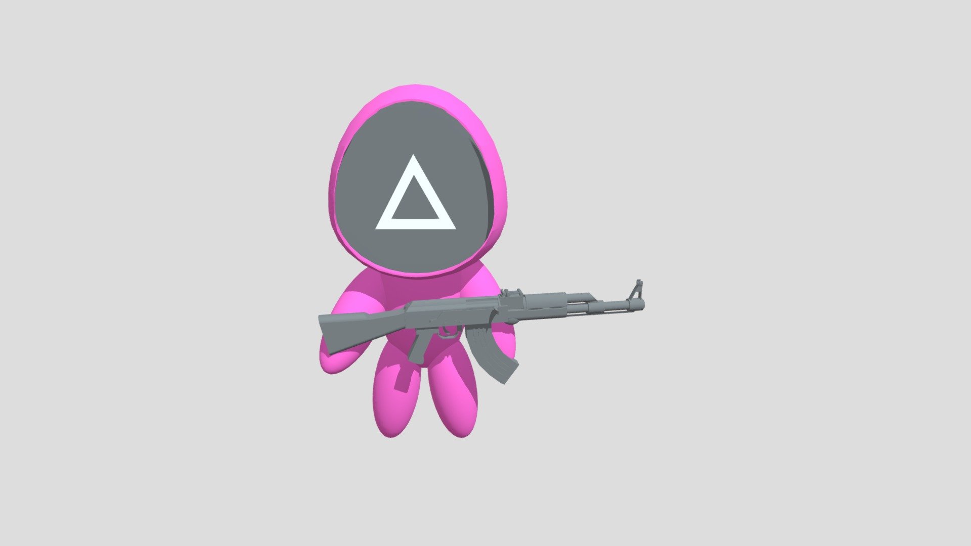 Squid Game Soldier 3d