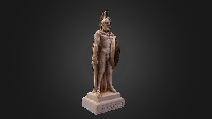 Leonidas - King of Sparta 3D Model