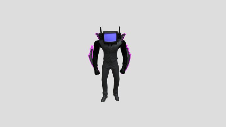 _tvman_07 3D Model