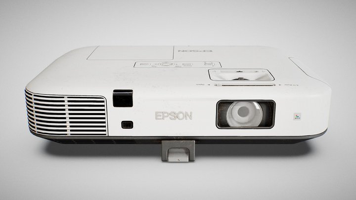 Projector - Epson Powerlight 1960W 3D Model