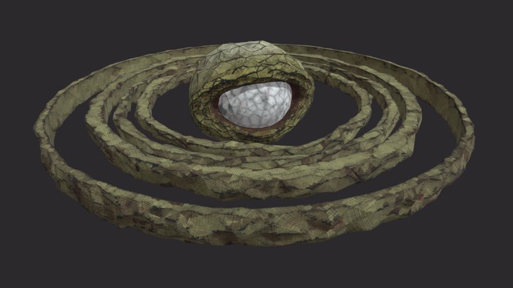 Ophanim Angel 3D Model