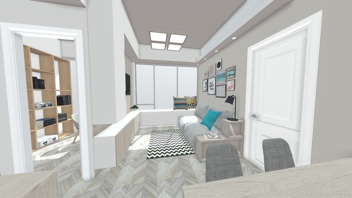 Hong Kong interior design (Work in progress) 3D Model