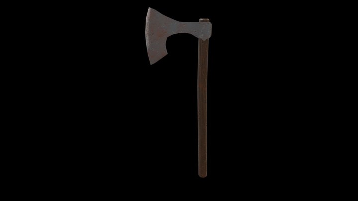 Viking axe 3D Model