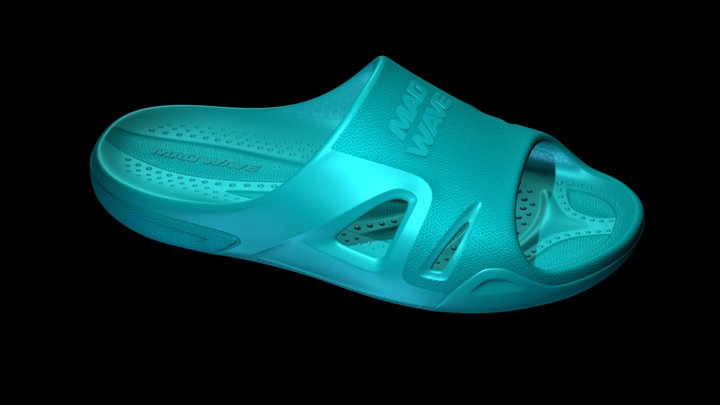 Slippers Novosib 3D Model