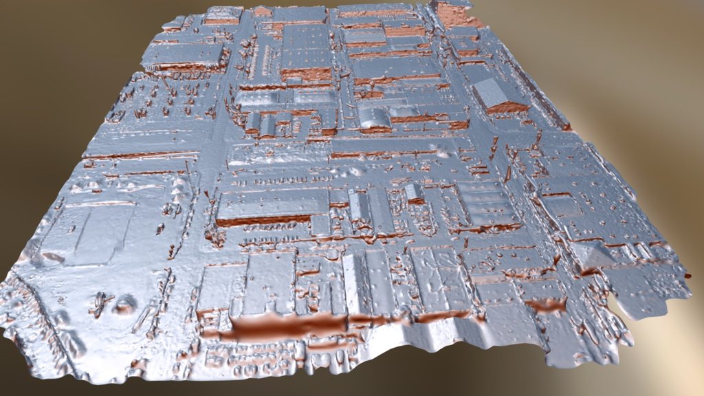 6th Street 01 Simplified 3d Mesh