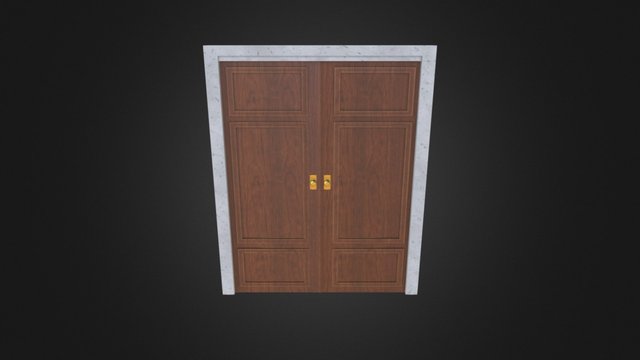 Ace Attorney: Door 3D Model