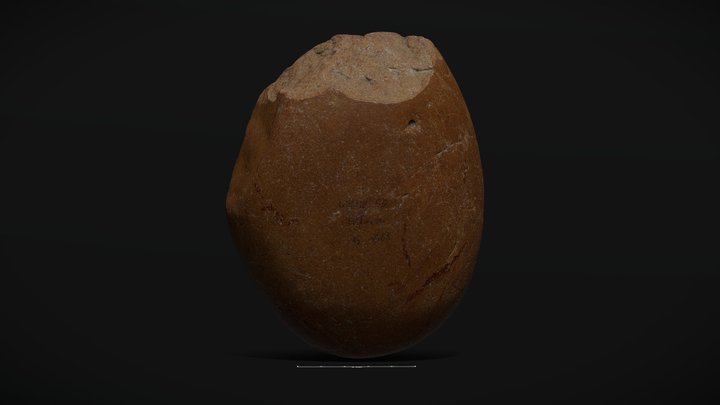 Chopping-tool du Paléolithique inférieur 3D Model