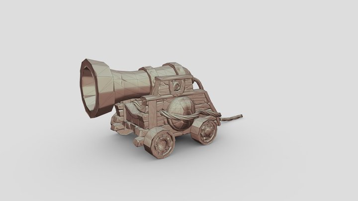 TurtleCannons 3D Model