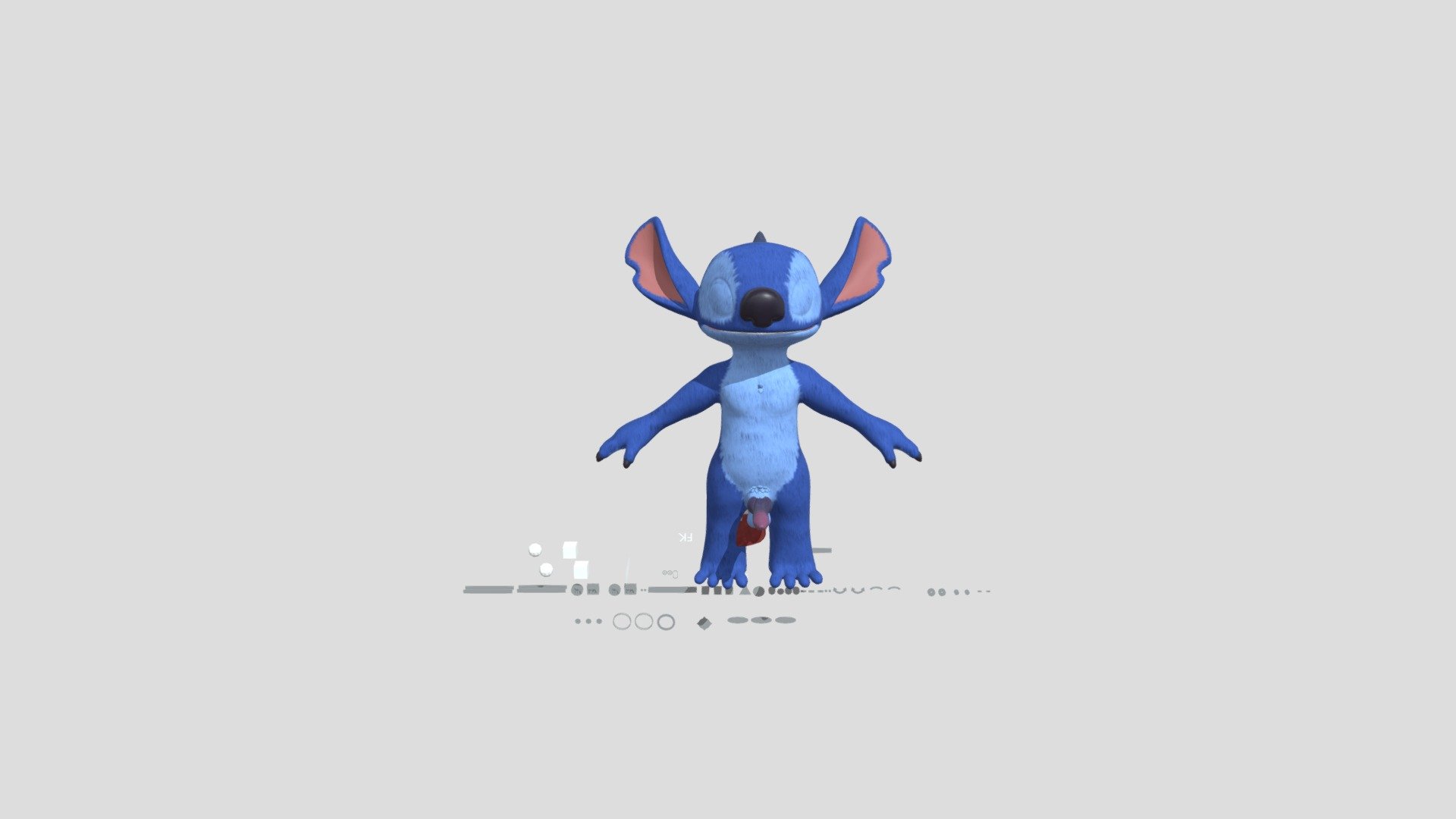 Stitch 2_5 - Download Free 3D model by Personb718 [d36ed18] - Sketchfab