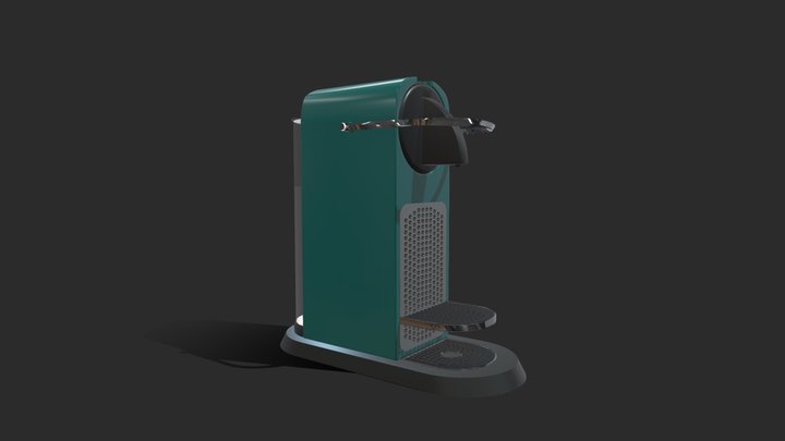 Nespresso Machine 2 3D Model