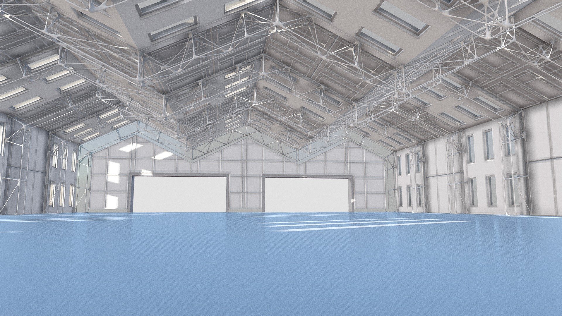 Futuristic Interior 3014 — Sketchfab embed 3D viewer