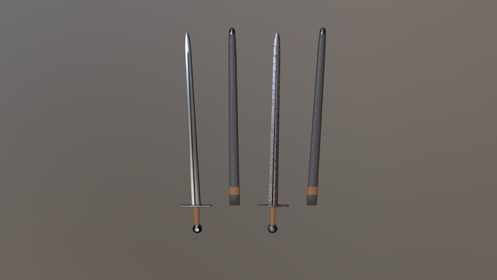 Norman Sword 3D Model