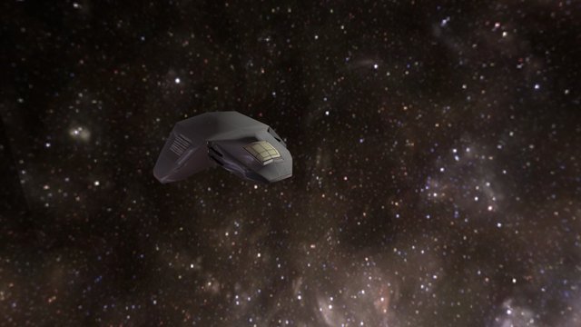 Space Fighter 3D Model