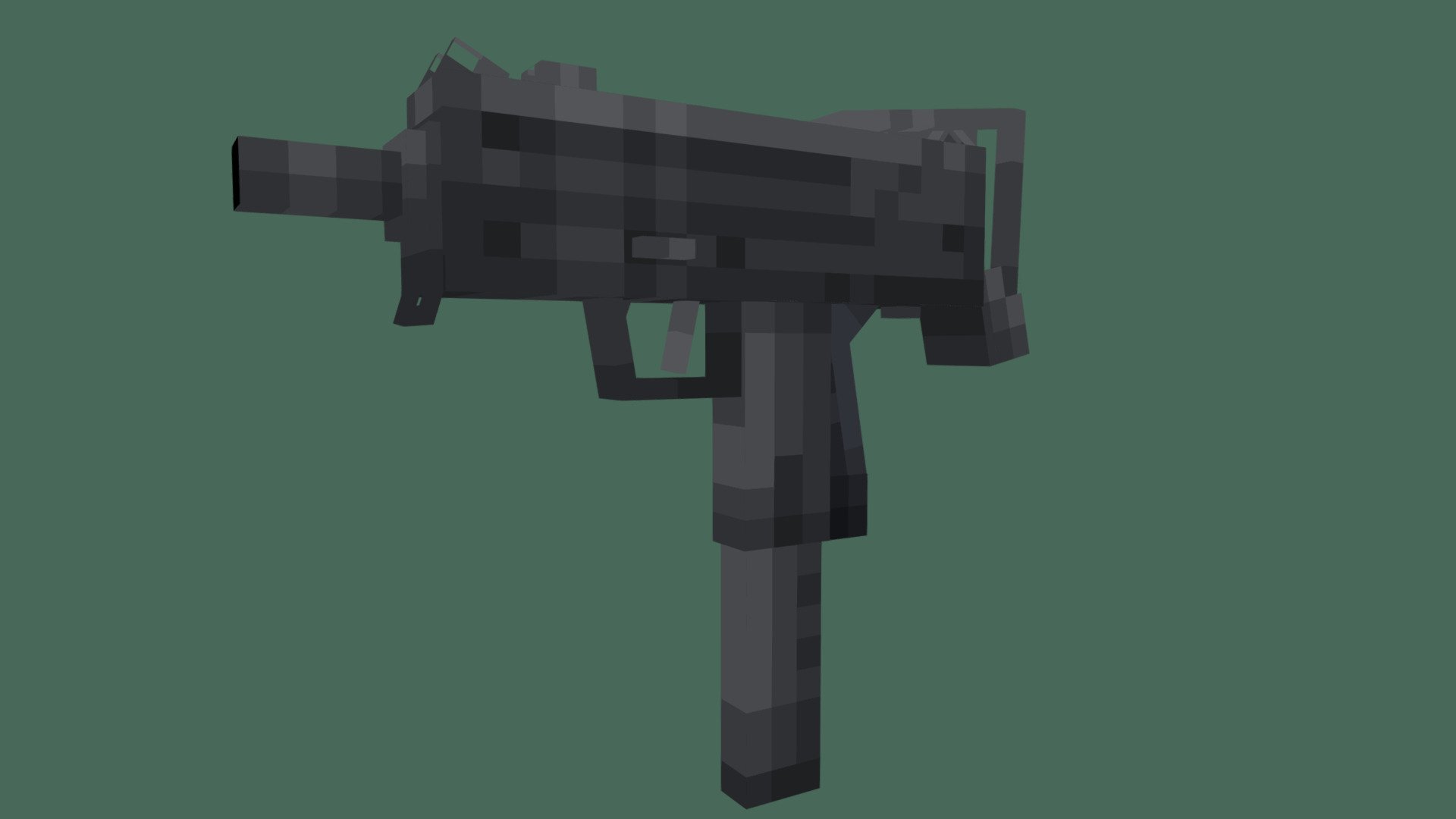 MAC-10 - CC:CR - 3D model by Thlrd [d37015e] - Sketchfab