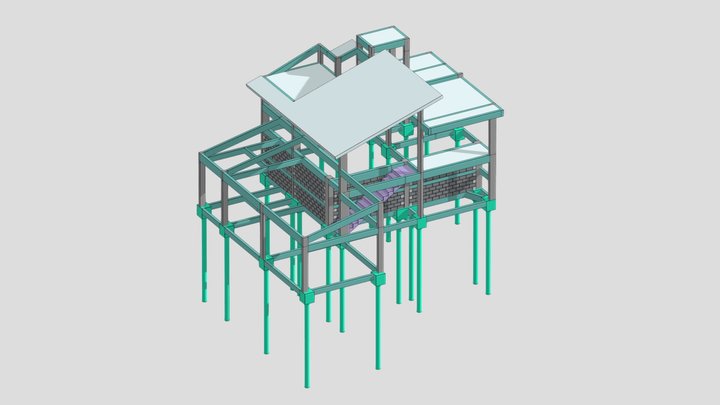 Residência C&J | Catanduvas - PR 3D Model