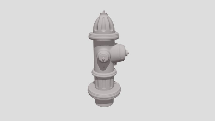 Homework 37-41 Hydrant UV opti 3D Model