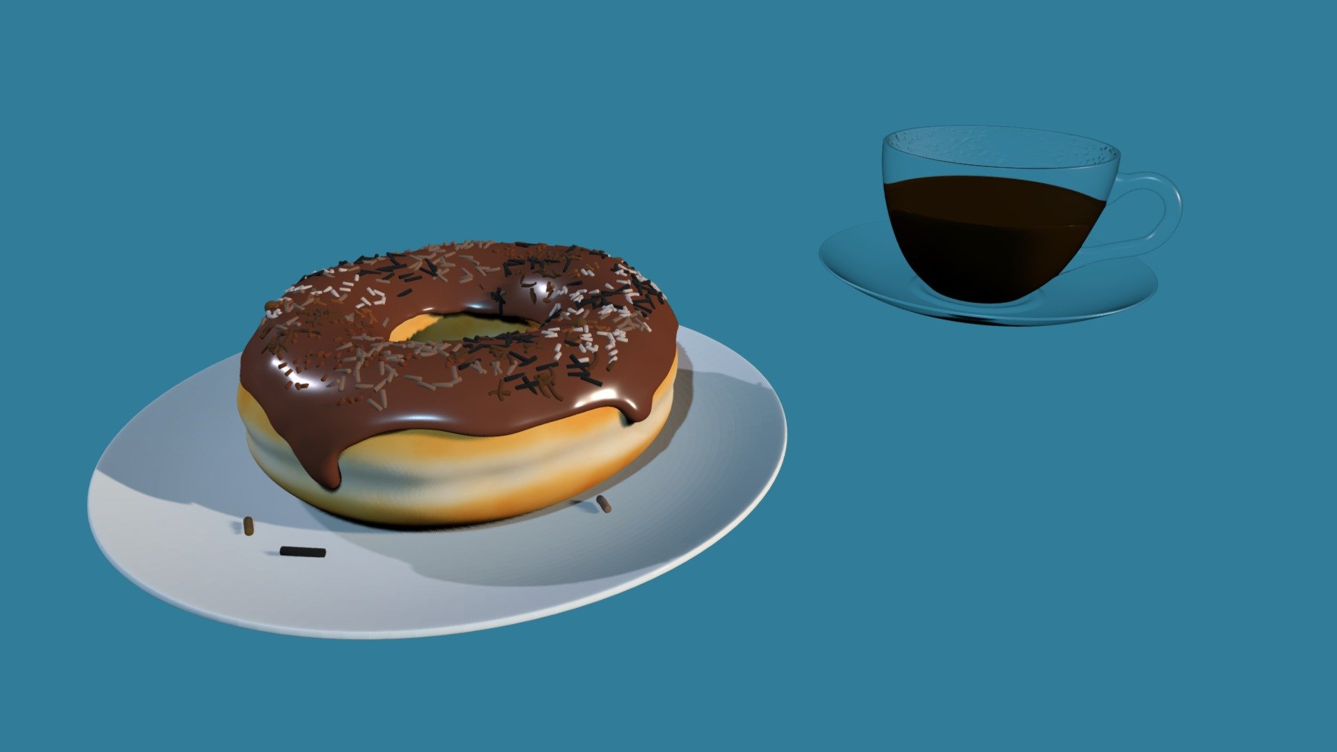 Donut And Coffee