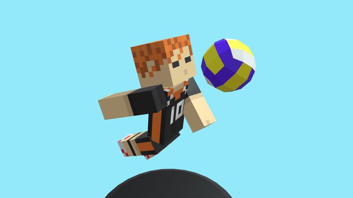 Haikyuu Character Modells : r/blender