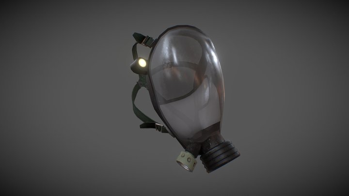 GasMask_sketchfab 3D Model