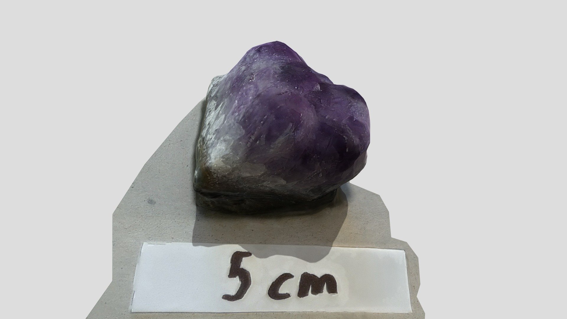 Amethyst hand specimen