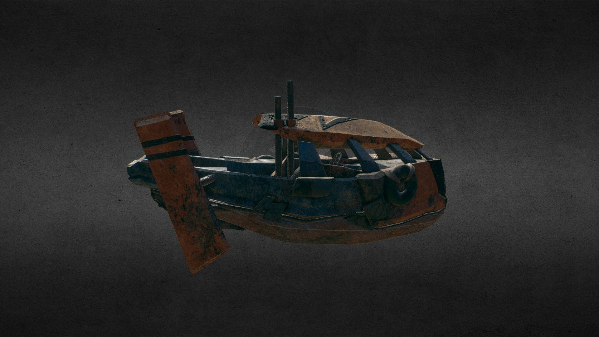 Rusty Scrap Cruiser - 3D model by William Domeyer (@WilliamDomeyer ...
