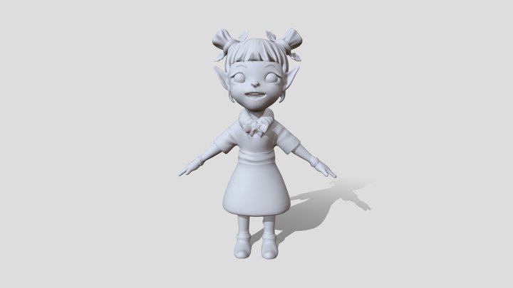 Elf (The Greed - Project 2024) 3D Model