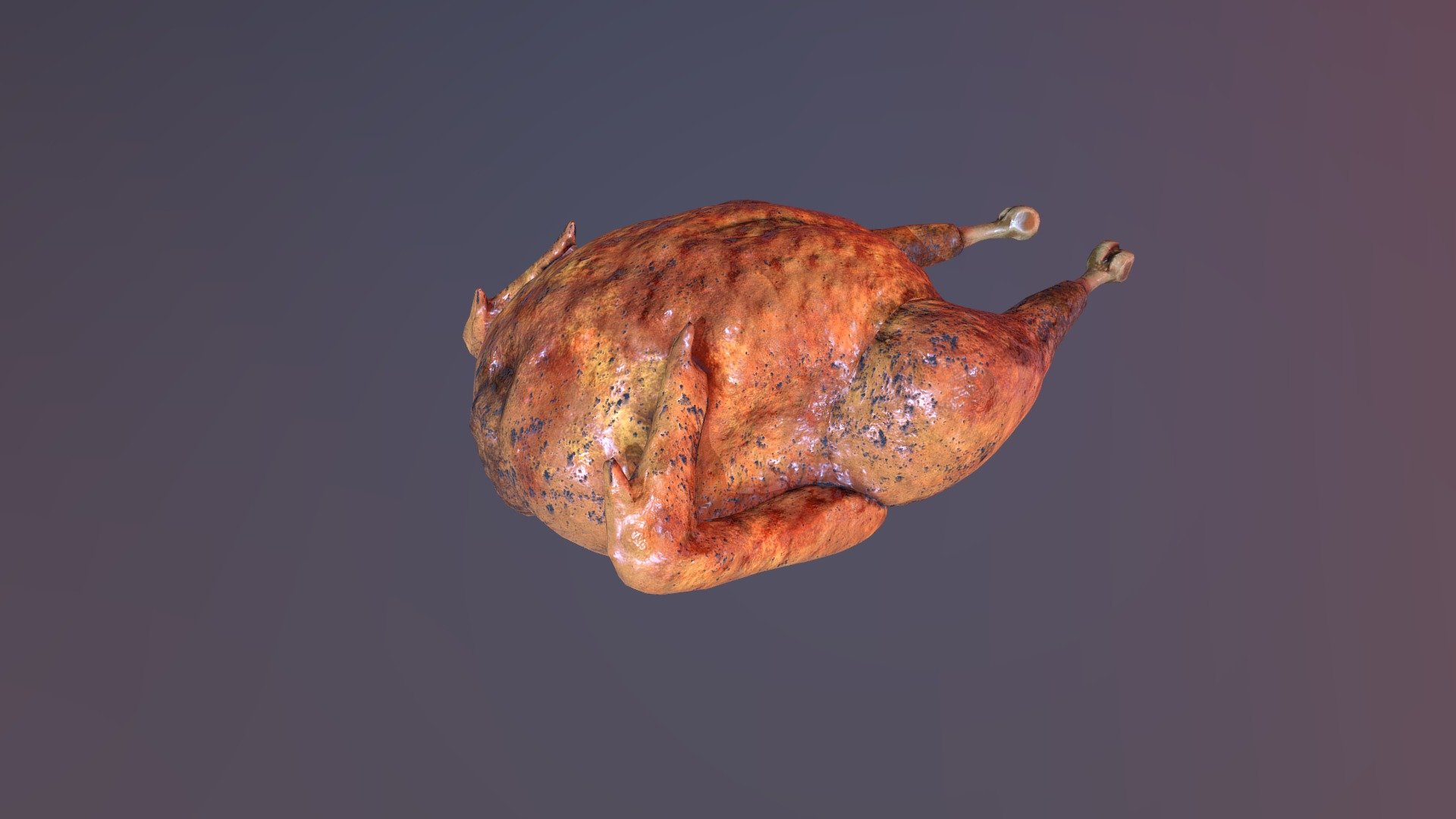 Turkey Stuffed - Buy Royalty Free 3D model by wojciechmiedziocha ...